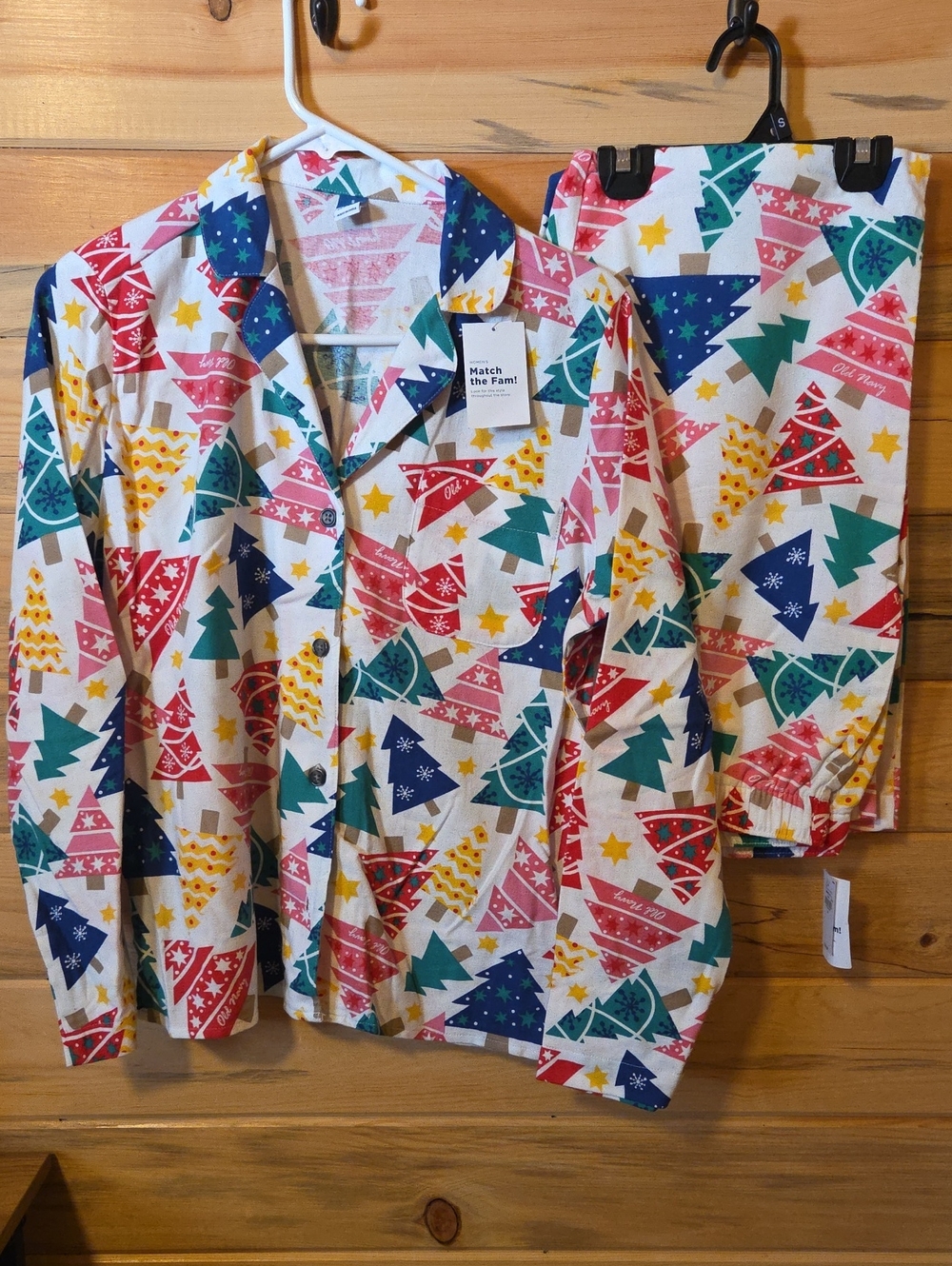 Old Navy Fannel Christmas Pajama Set
